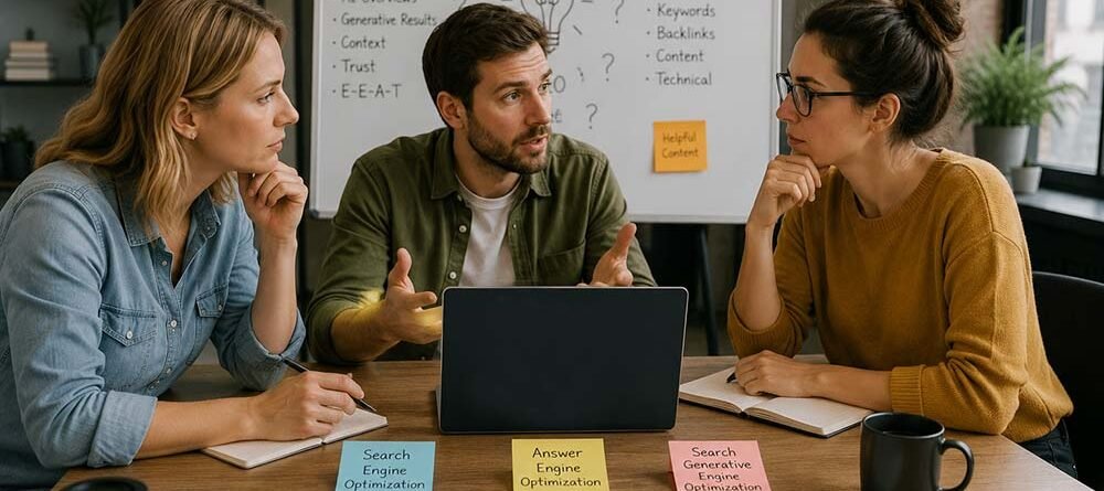O Impacto das "Visões Gerais Criadas por IA" do Google: Sua Empresa Está Pronta para o SGEO e AEO? AI Overviews