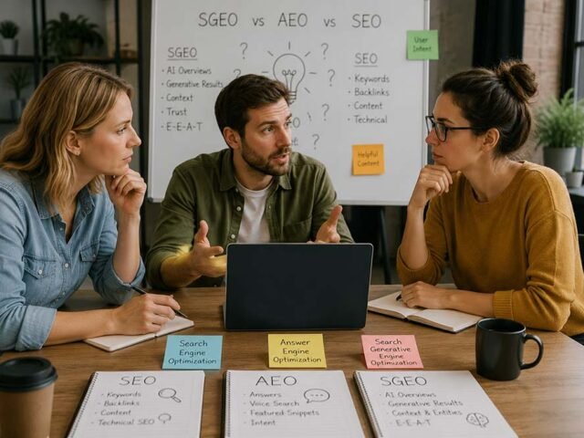 O Impacto das "Visões Gerais Criadas por IA" do Google: Sua Empresa Está Pronta para o SGEO e AEO? AI Overviews